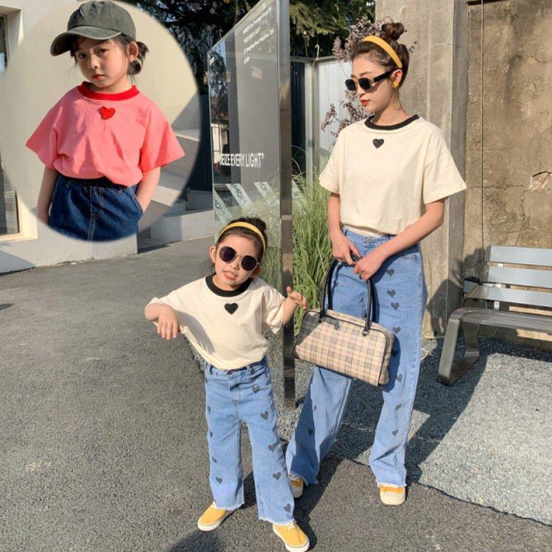 ママ 娘さん 親子お揃い ママとお揃い 娘とペアルック 親子ペア 親子 フローラル 丸首 半袖 親子服 キッズ プレゼント 女の子 レディース 子供服 夏 Rise Li Tf Shop 通販 Yahoo ショッピング