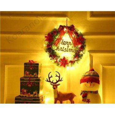 クリスマス飾り 30cm クリスマスツリー オーナメント ナチュラル リース ドア 玄関 庭園 部屋 壁飾り ガーランド 松かさ おしゃれ 新年飾り Riseda Tf Shop 通販 Yahoo ショッピング