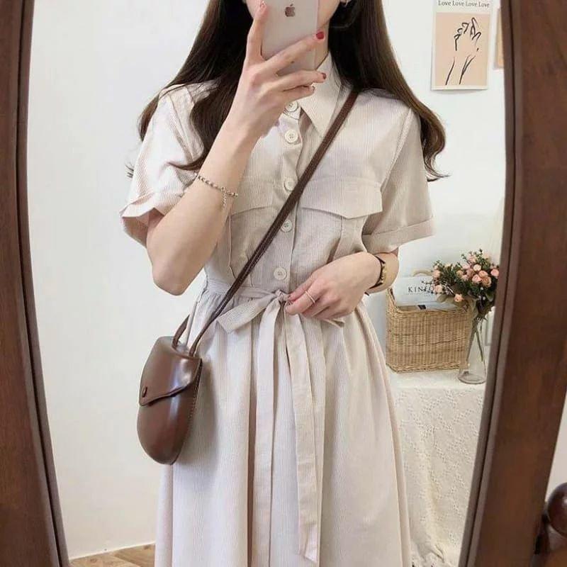 高校生 中学生 ファッション ワンピース 半袖 夏 おしゃれ 10代 代 30代 体型カバー 大きいサイズ 韓国 57 Shopa424 Tf Shop 通販 Yahoo ショッピング