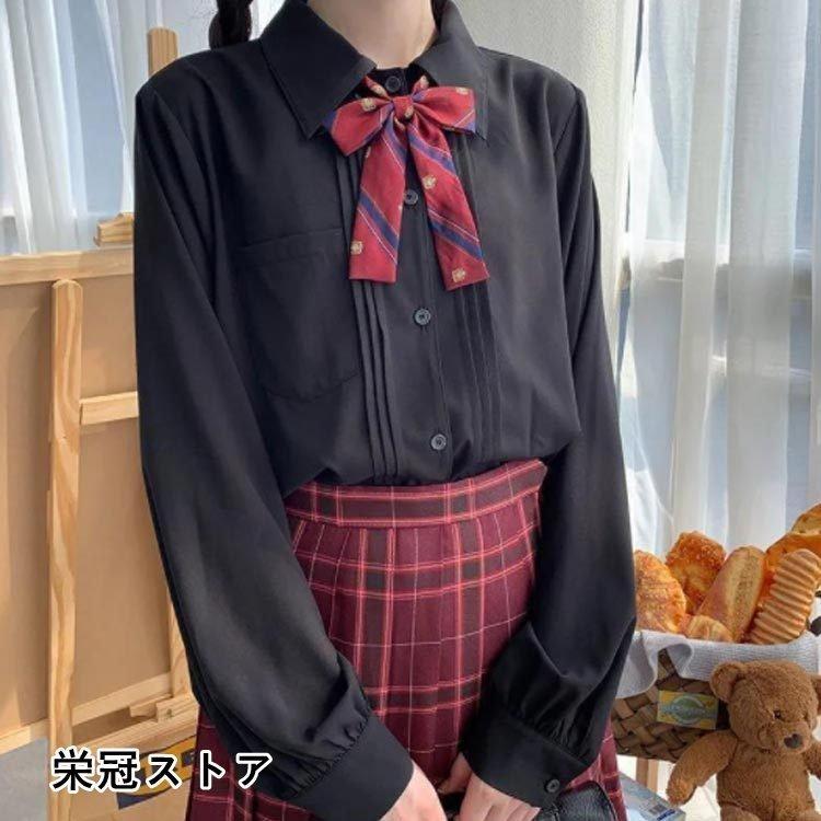 21高い素材 スクールシャツ 女子 長袖 プリーツ 学生 制服 角襟 ワイシャツ Yシャツ ブラウス レギュラー 学生服 高校生 中学生 かわいい 卒業式 大きいサ Honeymoon Style