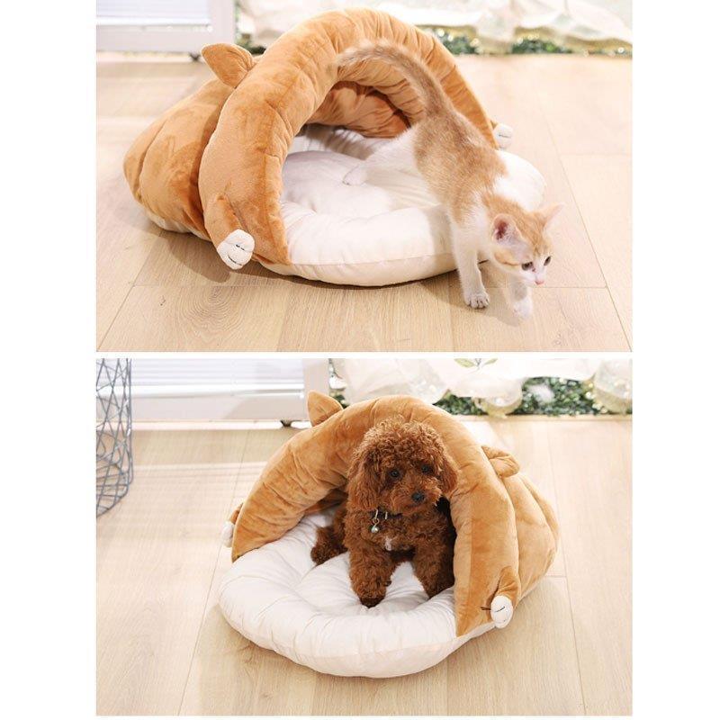 ペットハウス ドーム型 犬ベッド暖かい 猫ベッド 小型犬 猫 ネコ キャット対応 もこもこ ベッド クッション 秋冬用 高級 Tf Shop Tfショップ 通販 Yahoo ショッピング