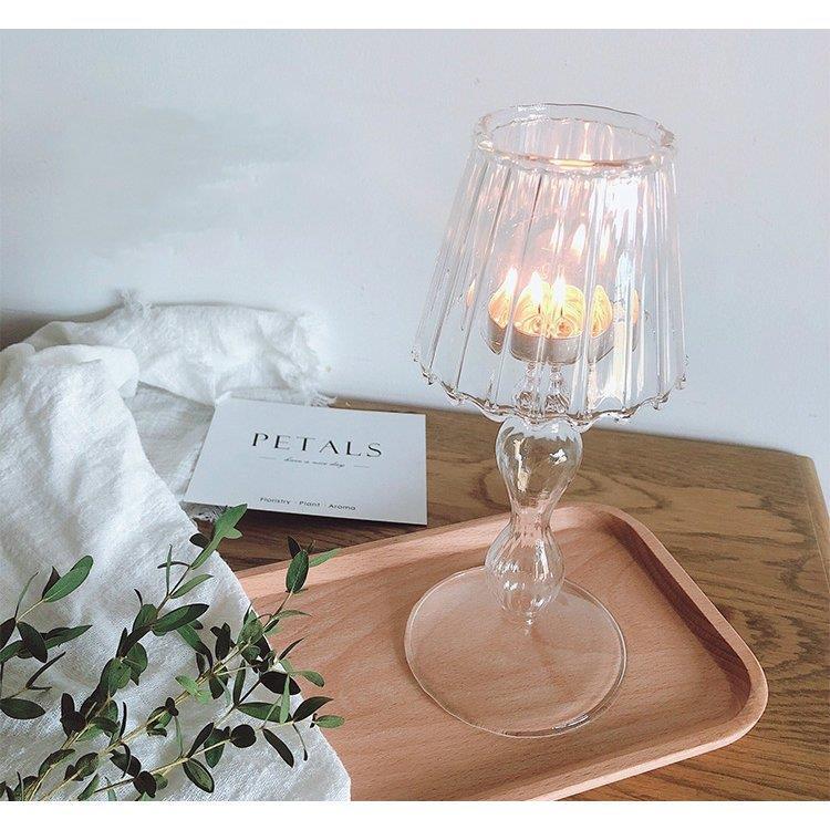 新発売 燭台 ロウソク立て キャンドルスタンド キャンドルホルダー 置物 インテリア小物 繊細 くつろぎ空間10 おしゃれ 高級感 クリア モダン シック 透明感 オブジェ 置き物 カラー 1 Color Www We Job Com