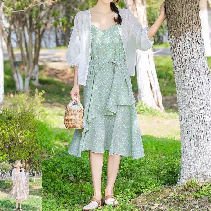 21 春夏新作 レディース フラワーワンピース アシメントリー 花柄 ワンピ フラワー キャミ 落ち感 ドレープ ひらひら Aライン 柔らか さらさら フレアー ミモ Xrxc Tf Shop 通販 Yahoo ショッピング