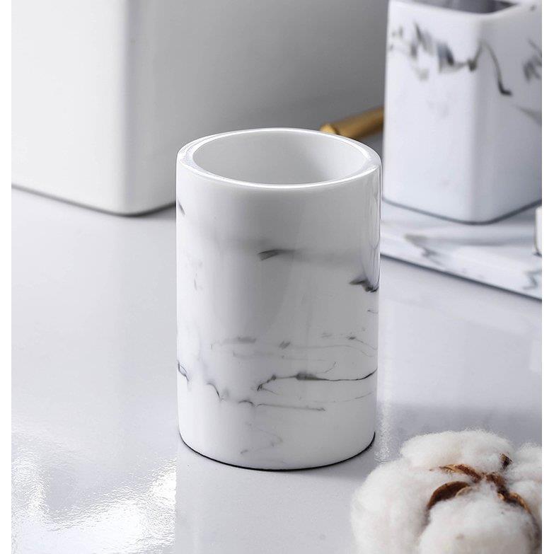 日用品雑貨 サニタリ コップ 洗面所 バスルーム 大理石調 モノトーン ラグジュアリー ホテルライク シンプル ホワイト 35 Xrxl Tfショップ 通販 Yahoo ショッピング
