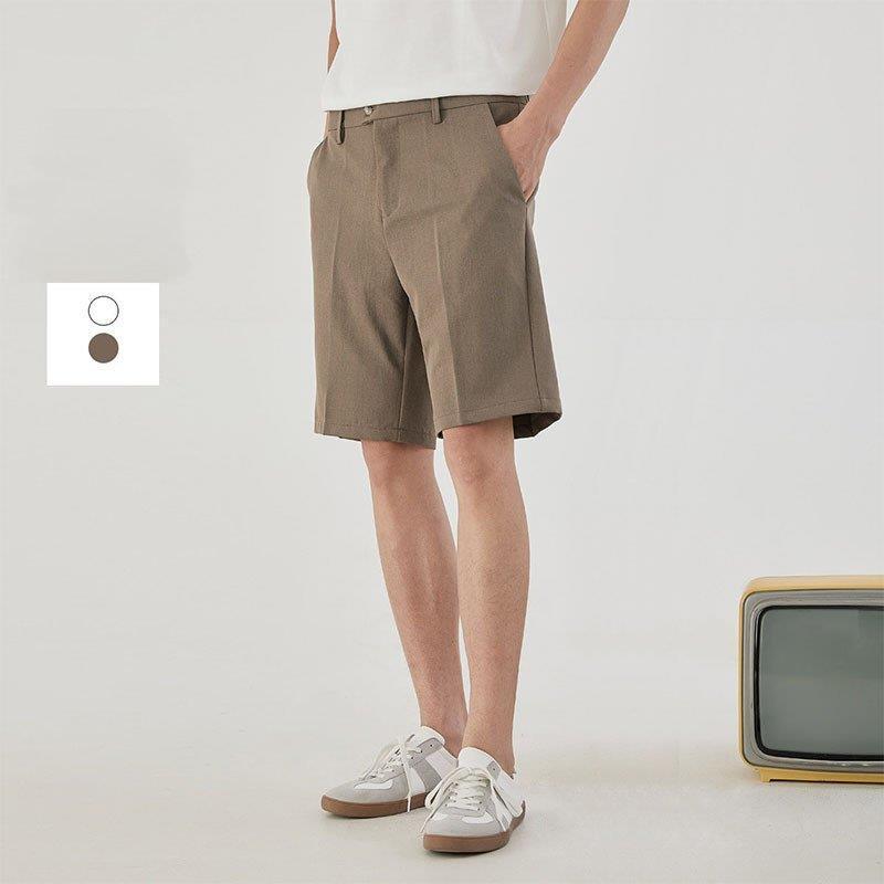 新しいエルメス ハーフパンツ ショートパンツ メンズ 短パン レジャー 無地 シンプル ポリエステル100 シワになりにくい 春夏 涼しい ショート ハーフパンツ カラー コーヒー Www We Job Com
