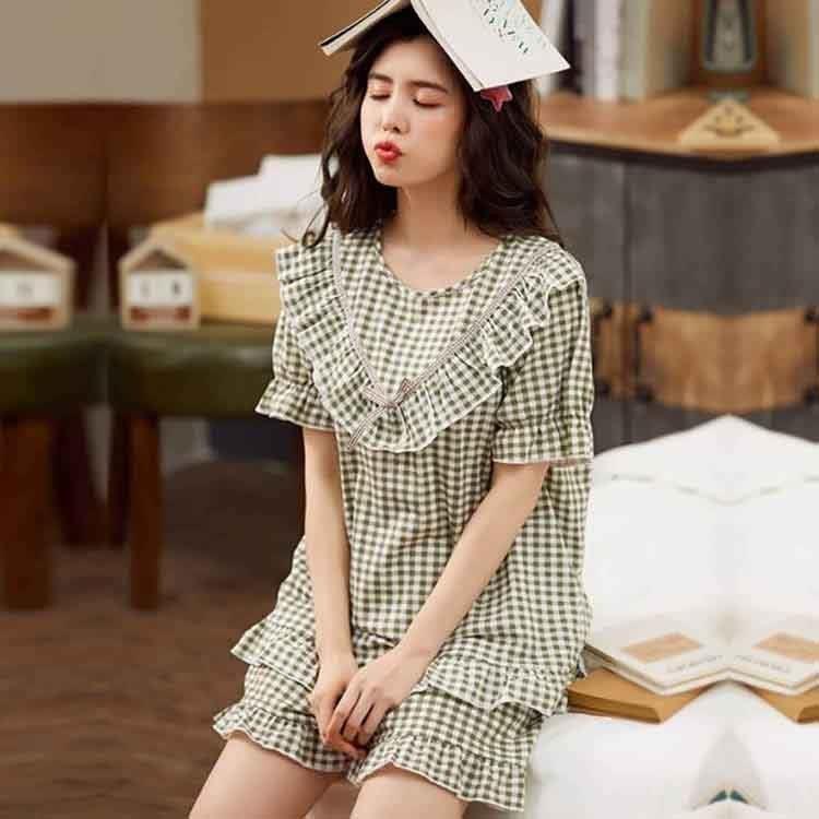 ファッション パターン パジャマ レディース 春夏 ルームウェア パジャマ 2点セット 半袖 パンツ パジャマ 寝間着 部屋着 体型カバー 韓国風 可愛い Aoy306ampk Www Ludlowbar Com Au