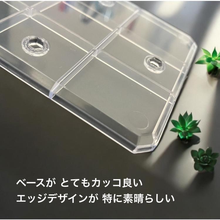 ５個セット ガンプラ 1/144 HG RG アクション ベース ディスプレイスタンド 台座 クリア 説明書付き アクションベース |  | 06