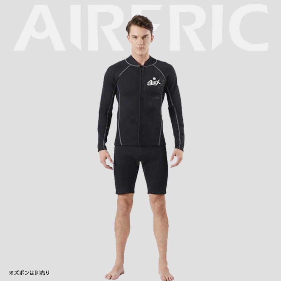 AIRFRIC ウェットスーツ タッパー ウェットジャケット 長袖 AIRFRIC ウェットスーツ タッパー ウェットジャケット 長袖