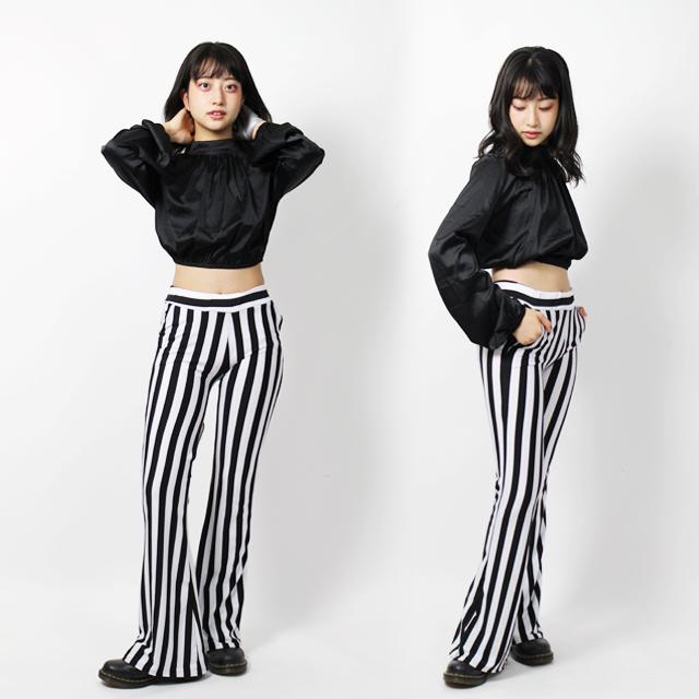 ダンス衣装 トップス 黒 白 ショート丈 長袖 ダンス へそ出し セクシー レディース ガールズ ジュニア ヒップホップ ジャズ K Pop 韓国 低価格で大人気の