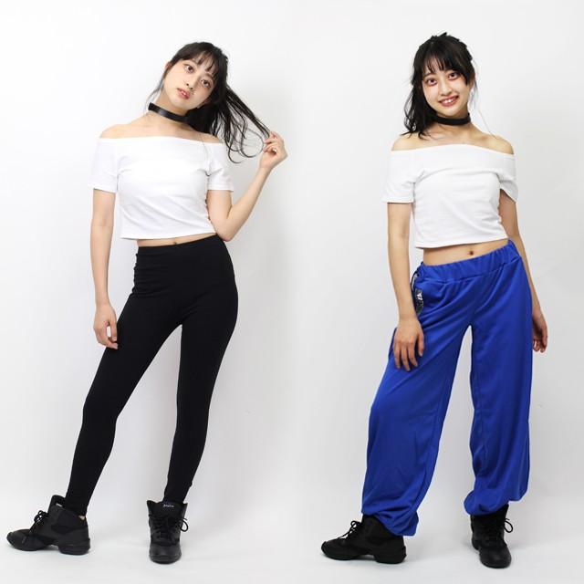 市場 ダンス ショート丈 カットソー トップス へそ出し 衣装 ファッション レディース 韓国