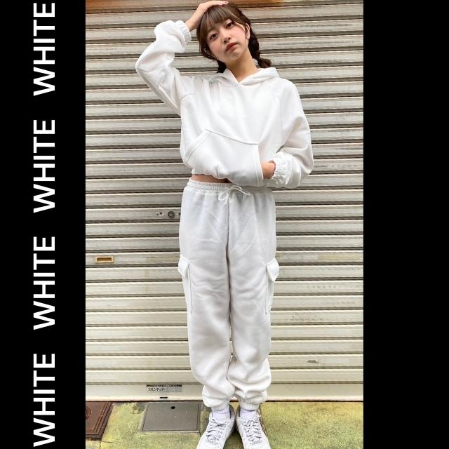 PRADA 並行輸入品 セットアップ スウェット 上下 白 レディース M PRADA 並行輸入品 セットアップ スウェット 上下 白 レディース M