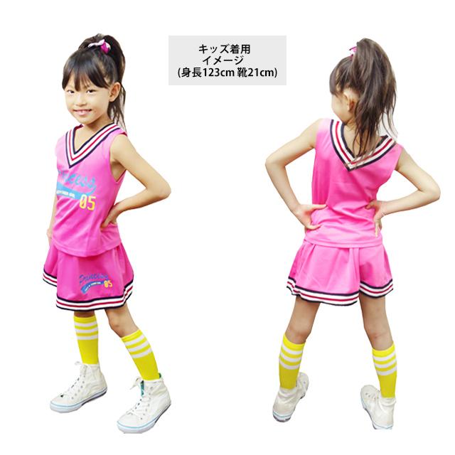 子供 ダンス 靴下 ライン入り カラー ソックス キッズ ダンス衣装 チア ダンス 運動会 派手 無地 Cystk 01 ダンススタイル Cocos 通販 Yahoo ショッピング