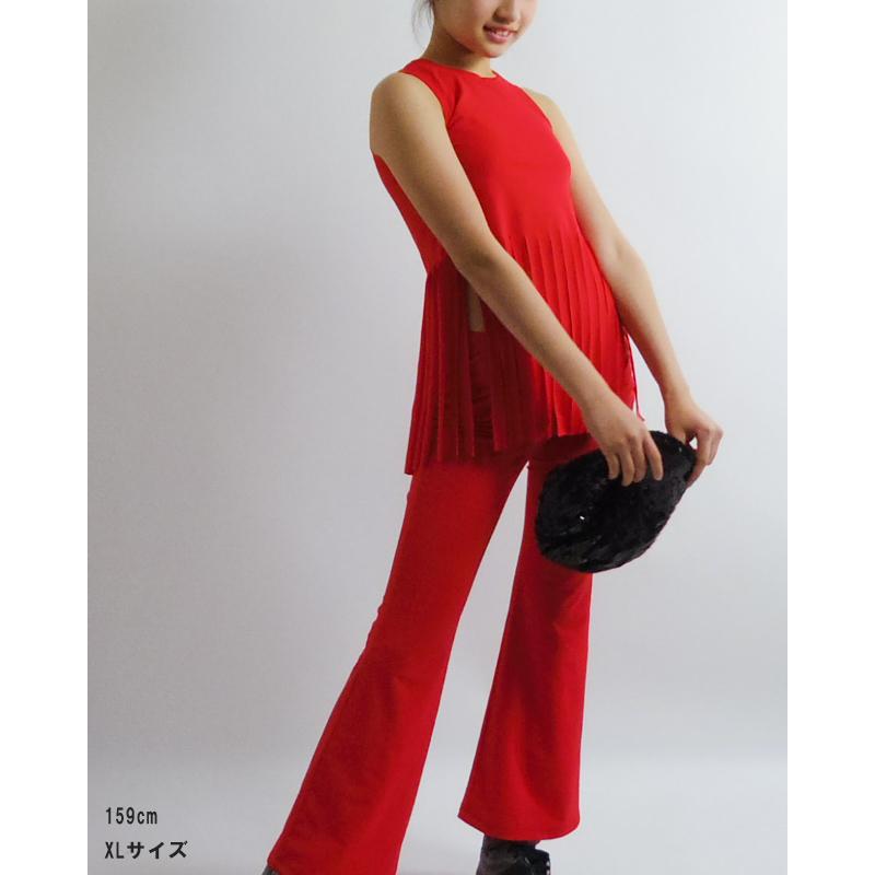 フリンジ付きダンス衣装 。 私の身長は167㎝です。フルオーダーで作成。
