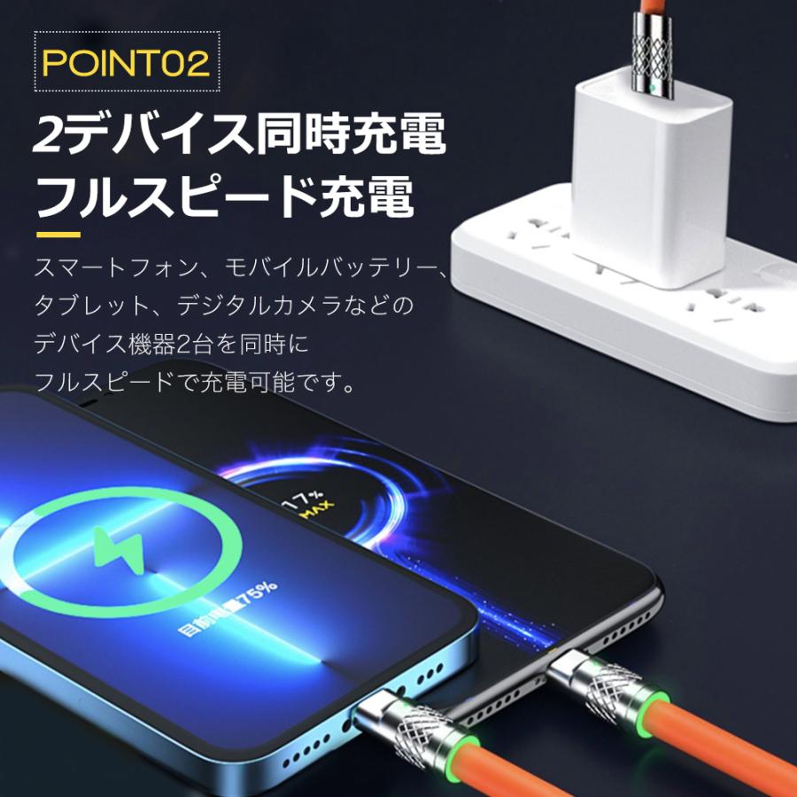 typeC　充電ケーブルです サンワダイレクト本店 サンワサプライ【オフィス・PC周辺通販】