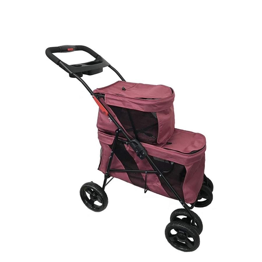 驚きの安さ イヌネル Inuneru In 1 ペット用2段カート ピンク 希少 Skelfence Com Au