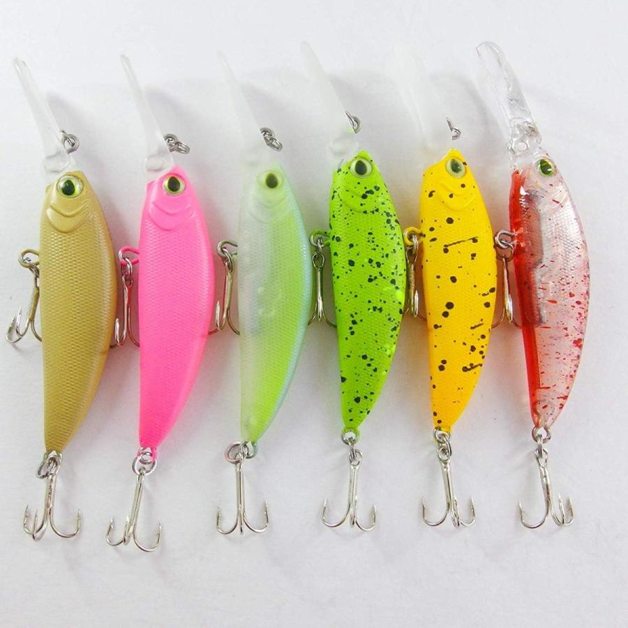 トラウトルアー 渓流 トラウト ヘビーシンキングミノー 50ss ディープ 5 5g 6個セット 管釣り エリアトラウト アソート07 Mer Bleue 通販 Yahoo ショッピング