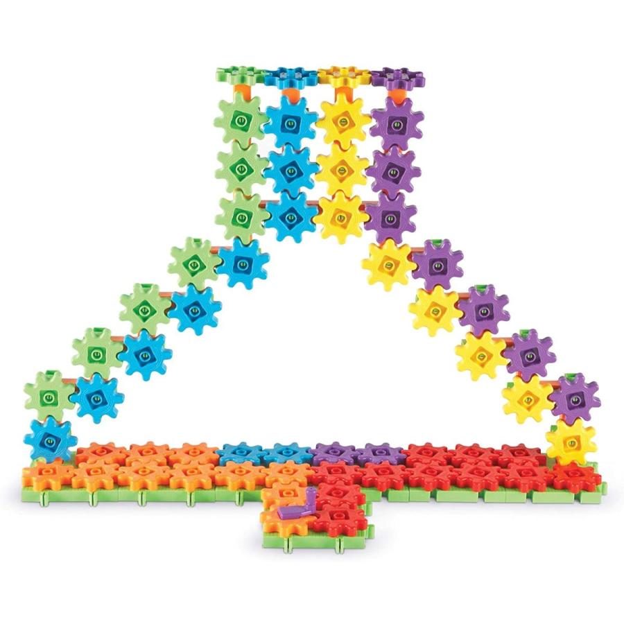 ラーニングリソーシズ おもちゃ 回転ブロック カラフルギアブロック スーパーセット歯車 150ピース LER9164 正規品 ラーニングリソーシズ おもちゃ 回転ブロック カラフルギアブロック スーパーセット歯車 150ピース LER9164 正規品