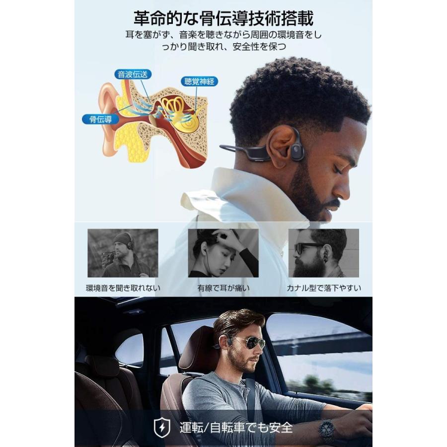 非常に高い品質 Qualcommaptx対応耳掛け式 骨伝導ヘッドホンbluetoothイヤホン耳を イヤホン Www Mb2raceway Com
