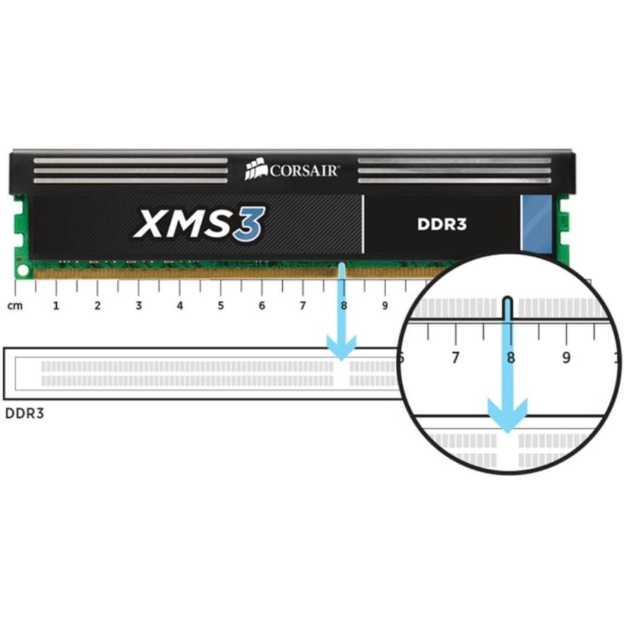 新品入荷 CORSAIR XMS Series デスクトップ用 DDR3 メモリー16GB (8GB×2枚組) CMX4GX3M2A1600C11