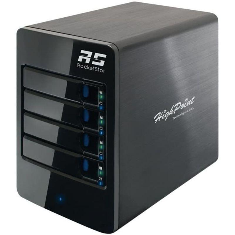 【新入荷】 HighPoint 6Gb/s SAS/SATA ハードウェアRAID ストレージ拡張 エンクロージャー 4ベイ タワー型 RocketSt 【HO1004170879】(36446円)