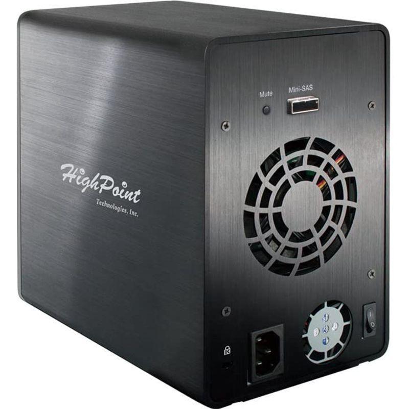 【新入荷】 HighPoint 6Gb/s SAS/SATA ハードウェアRAID ストレージ拡張 エンクロージャー 4ベイ タワー型 RocketSt 【HO1004170879】(36446円)