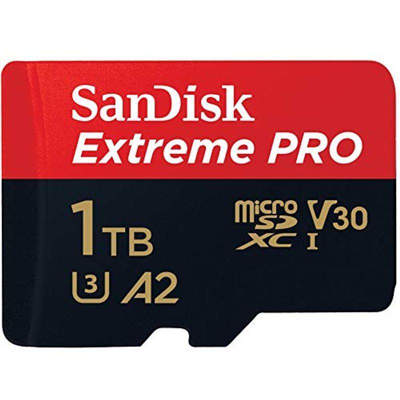 今すぐ購入激安 マイクロSD 1TB サンディスク Extreme PRO microSDXC A2 SDSQXCZ-1T00 海外パッケージ品