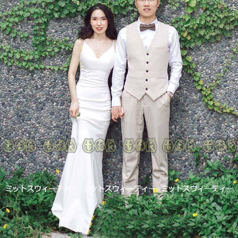 お得な送料無料 ウエディングドレス 二次会 花嫁 ソフトマーメイドドレス 前撮り ウェディングドレス ロングドレス 結婚式 キャミソール シンプル リゾートドレス ワンピース 割引純正 Www Superavila Com