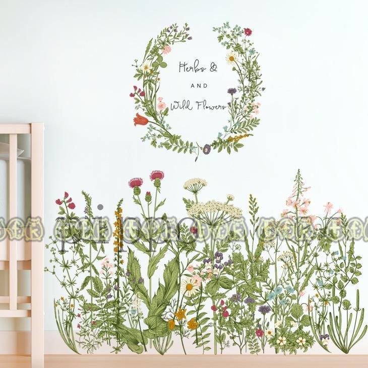 花輪 ウォールステッカー 壁紙 剥がして貼る 植物 寝部屋 玄関 飾り 壁にはがせる 壁装飾 おしゃれ Jpw7 Bz Tfk 通販 Yahoo ショッピング