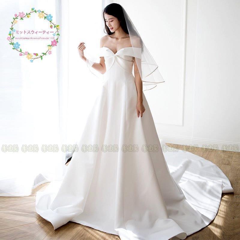 人気の贈り物が大集合 オフショルダー 発表会 披露宴 ウエディングドレス Dress Wedding ブライダル用 パーティードレス 二次会 ロング 花嫁 Aラインドレス 結婚式 ウェディングドレス 白 プリンセスドレス 花嫁 結婚式 ウェディングドレス ドレス ブライダル