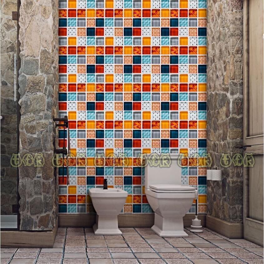 タイルシール 北欧風 壁紙シート ウォールステッカー 壁飾り簡単取付 Diy補修 拭い易い アレンジ 部屋 壁 家具 防水防油 自己粘着 張り替え Ss Bz Tfk 通販 Yahoo ショッピング