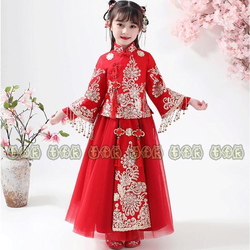 チャイナ服 舞台衣装 チャイナドレス 撮影 漢服 唐装漢服 キッズ 女の子 中国古代衣装 可愛い かわいい 中華服 子供 ステージ 中華国学服 中国古風 Ss5 Tfk 通販 Yahoo ショッピング