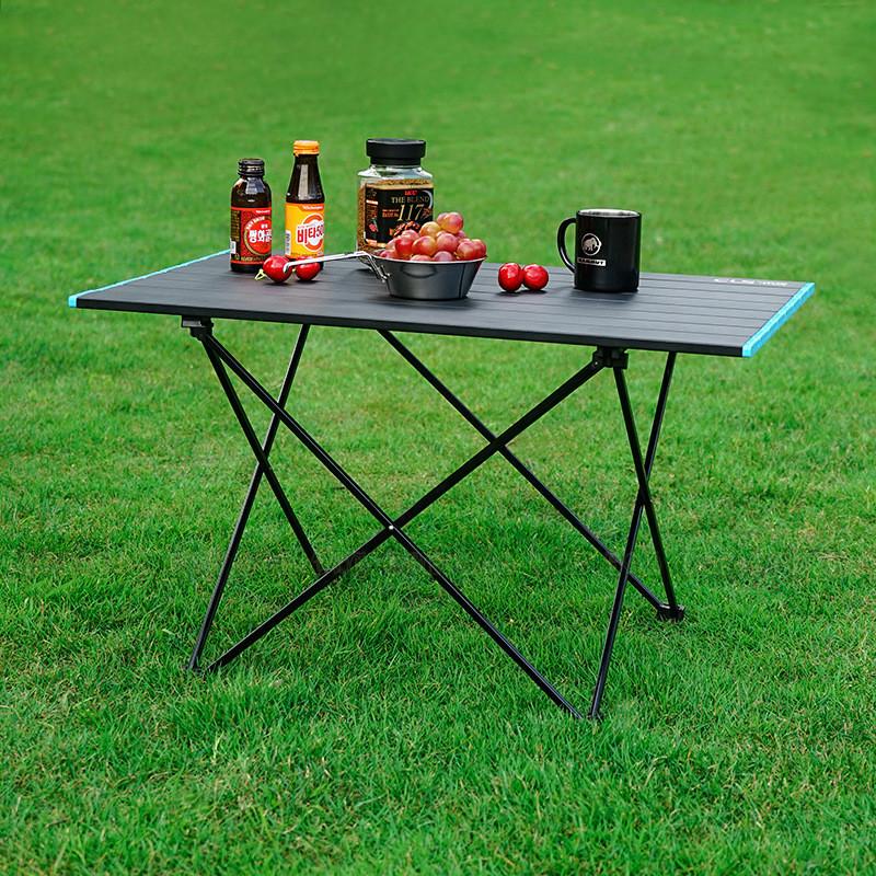 キャンプ テー テーブル コンパクト 折りたたみ 小型 BBQ 登山 防災 アルミ合金 軽量 収納袋 アルミ アウトドアテーブル 折りたたみ