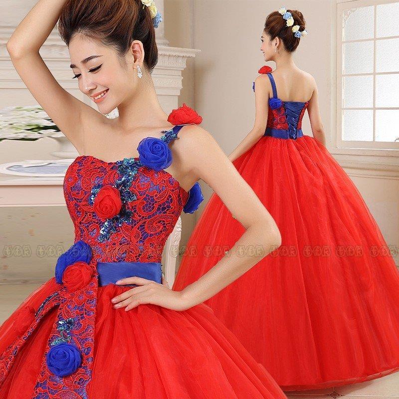 新宿 ウエディングドレス カラードレス ロング 安い 結婚式 ロングドレス 演奏会 コンサート 二次会 プリンセス ステージ衣装 パーティー ウェディングドレス 赤 直売卸売り Shirleyryan Ca