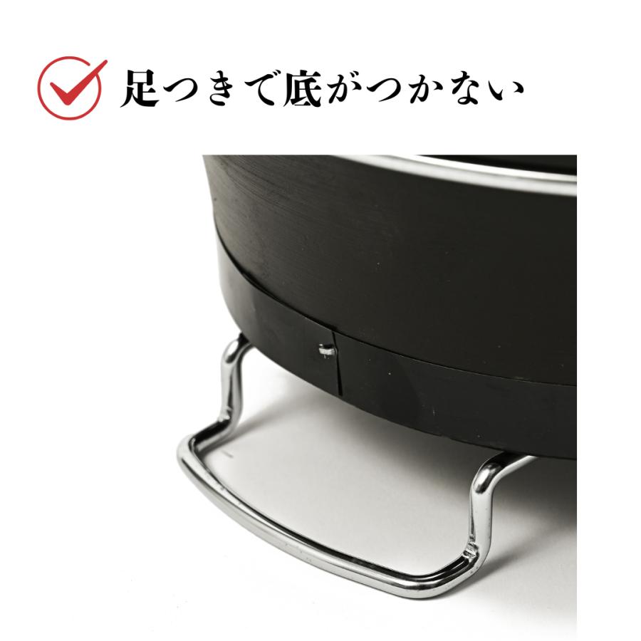 太成工業 珪藻土 七輪 バーベキューコンロ「能登」丸型 大 玉付き【3~4