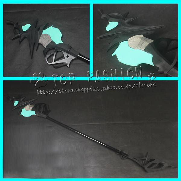 アークナイツ Arknights 明日方舟 コスプレ 補助 Supporter 濁心スカジ Skadi the Corrupting Heart 武器 杖 ステッキ 長柄武器 濁心法の杖 コスプレ道具 EVA製