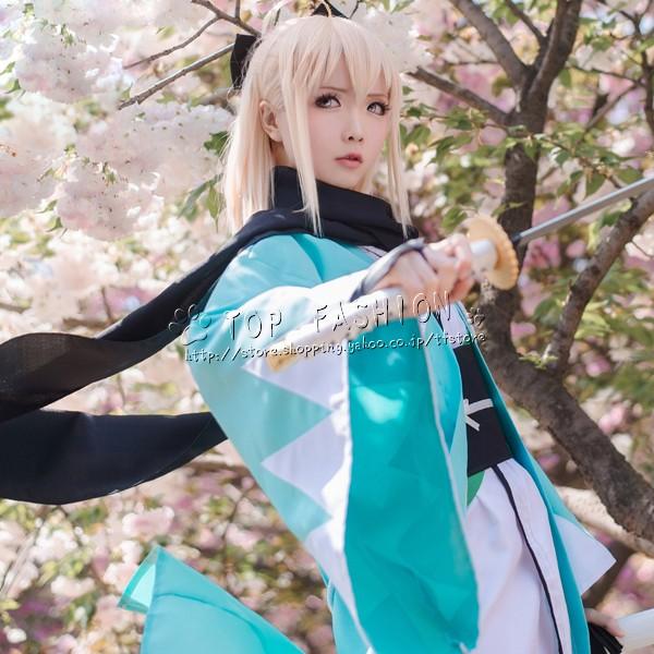 Fate Grand Order 風 桜セイバー 桜saber 沖田総司 Fgo コスプレ衣装 Cosplay コスチューム イベント 仮装 変装 ウィッグ追加可 Cosyf052 Top Fashion Store 通販 Yahoo ショッピング