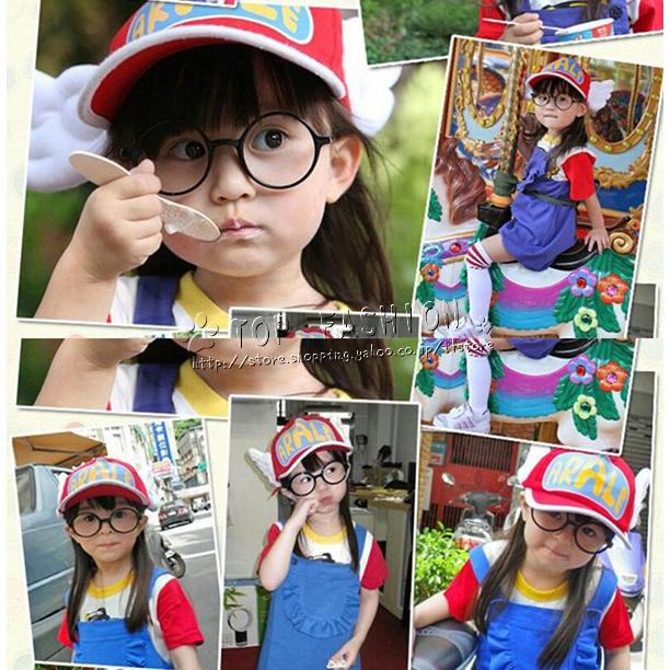 Dr スランプ アラレちゃん風 コスプレ衣装 子供5点セット キッズ コスチューム パーティー ハロウイン変装 Cosyf115 Top Fashion Store 通販 Yahoo ショッピング