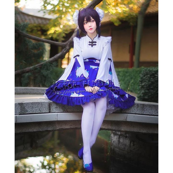 文豪ストレイドッグス 風 泉鏡花 コスプレ 衣装 ウィッグ 日常服 文豪ストレイドッグス 風 泉鏡花 コスプレ 衣装 ウィッグ 日常服