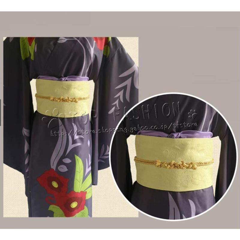 鬼滅の刃 風 鬼の月 珠世（たまよ） コスプレ衣装ウィッグ 着物