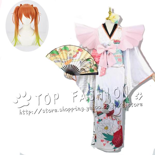 バーチャルYouTuber 小鳥遊キアラ  和服 着物 コスプレ衣装 +扇  コスチューム 変身 仮装 ステージ服 舞台 ハロウィン クリスマス  変装（ウィッグ  別売り ）