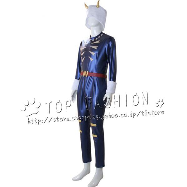 ジョジョの奇妙な冒険 Part6 ウェザー・リポート  コスプレ衣装 cosplay イベント アニメ コスチューム 変装 アニメ ハロウィン仮装（靴 追加 ）の画像