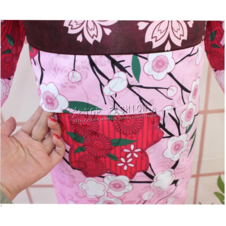 鬼滅の刃 風 甘露寺蜜璃 浴衣 コスプレ衣装ウィッグ 靴和服cosplay
