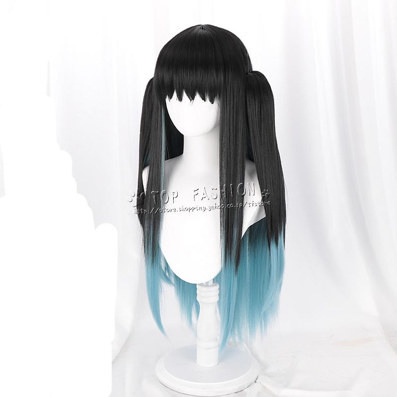 即購入可‼️時透無一郎(鬼滅の刃)コスプレウィッグ【新品未使用/セット済】 鬼滅の刃 時透無一郎 風 ウィッグ 鬼滅の刃 風 ウィッグ | コスプレ