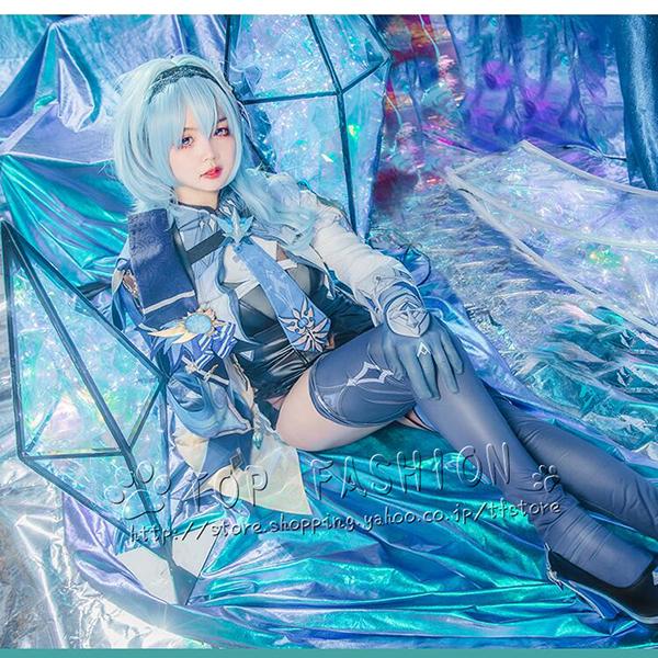 原神project（げんしん）Genshin Impact エウルア Eula コスプレ 衣装 