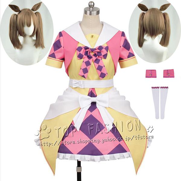 馬匹娘 プリティーダービー スマートファルコン 引きくらべる服 コスプレ用 Cosplay 御召しもの コスプレ御召しもの 化けの皮 御召しもの  人となり仮面舞踏会 cos ハロウィン