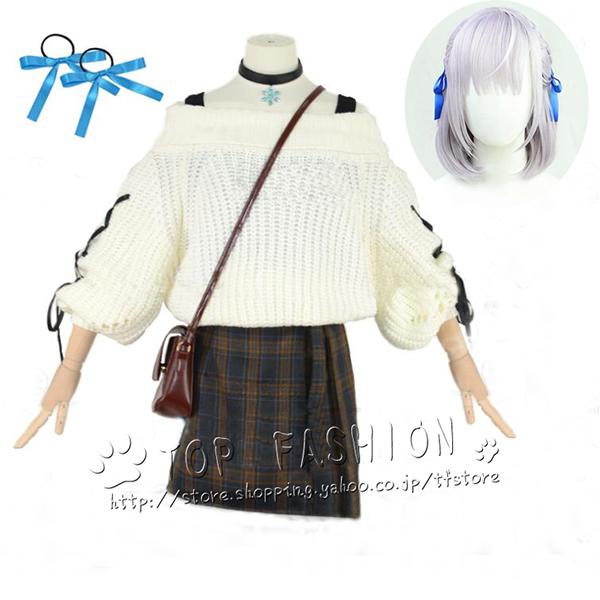 バーチャルYouTuber VTuber ホロのぐらふぃてぃ 白銀ノエル 私服 新衣装 コスプレ衣装 コスチューム 変身 仮装 ステージ服 舞台 ハロウィン クリスマス