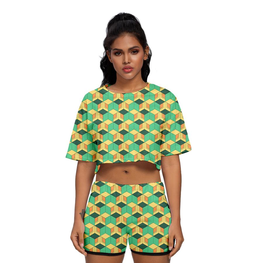 楽天ランキング1位 鬼滅の刃風 錆兎 親子成人子供tシャツ半ズボン上下セットパジャマスポーツスーツ ハロウィン仮装変装コスチューム キャラクター衣装 サイズ 子供 1 Www Camporel Com