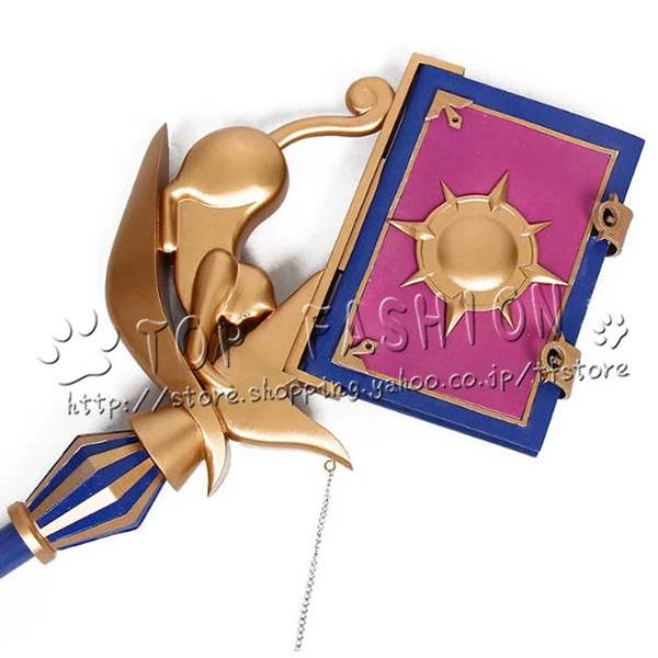 プリンセスコネクト!Re:Dive 百地希留耶 キャル 法杖 コスプレ 道具 武器 コスチューム パーティーイベント ハロウィン変装 仮装_3