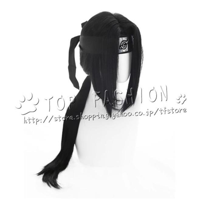 うちはイタチ　コスプレ衣装ウィッグセット NARUTO -ナルト- 風 うちは イタチ コスプレ ウィッグ かつら 激安 WIG