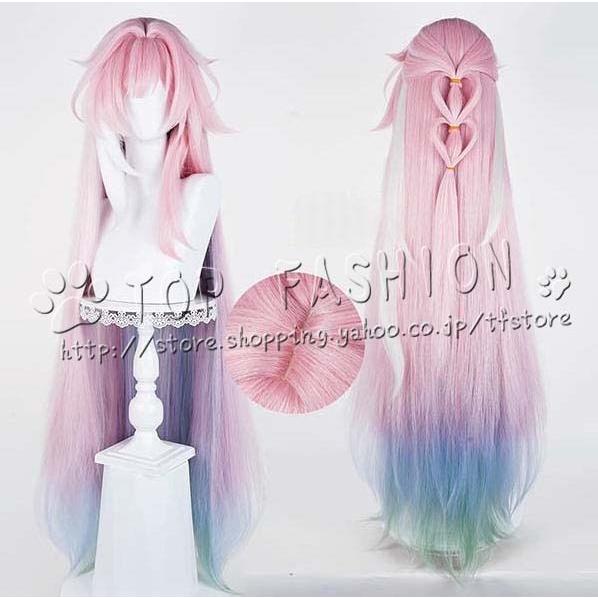 崩壊：スターレイル 風 キュレネ Cyrene コスプレ ウィッグ かつら